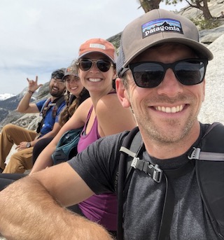 Climbing Half Dome with my wife, family and friends!